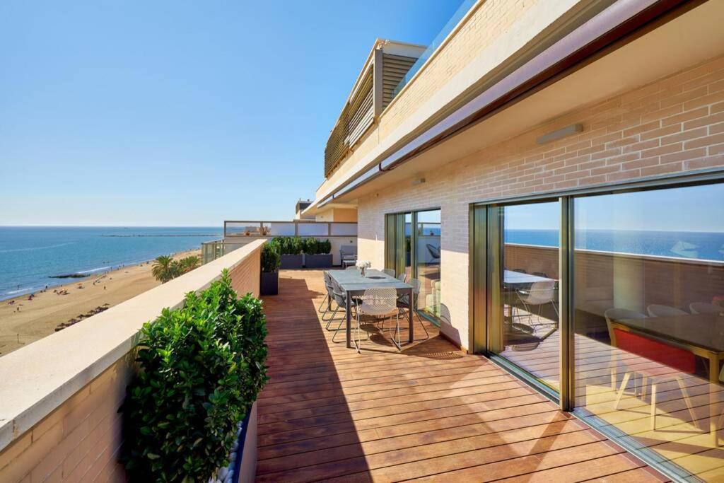 D&R Penthouse On The Beach Apartment Málaga Exterior foto
