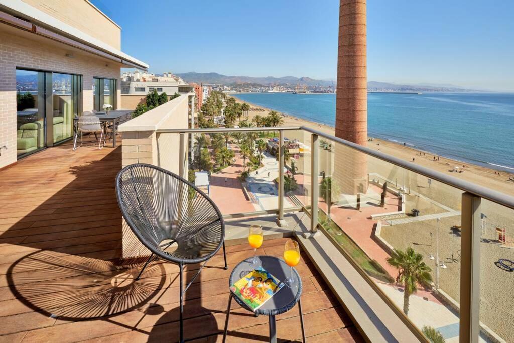 D&R Penthouse On The Beach Apartment Málaga Exterior foto