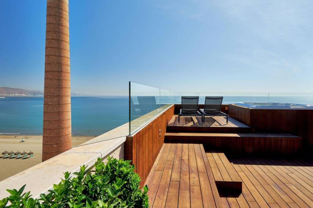 D&R Penthouse On The Beach Apartment Málaga Exterior foto