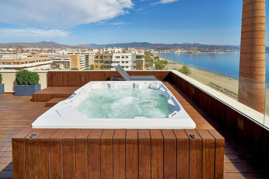 D&R Penthouse On The Beach Apartment Málaga Exterior foto