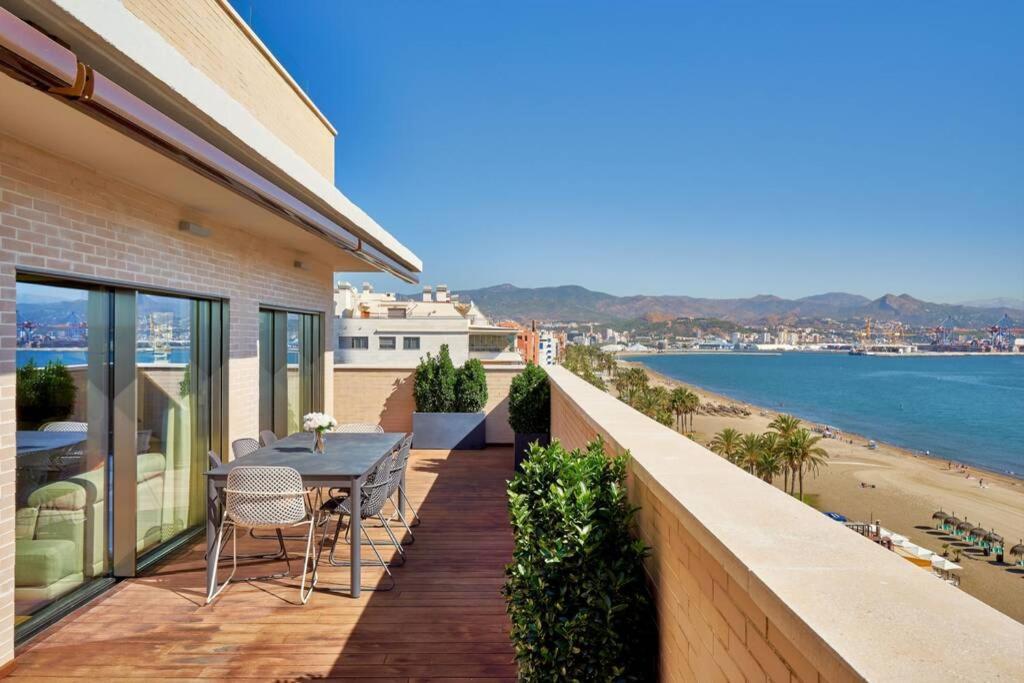 D&R Penthouse On The Beach Apartment Málaga Exterior foto